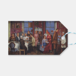 Etiqueta Para Presente Partido do Aquecimento Doméstico