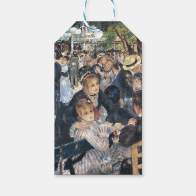 Etiqueta Para Presente Partido Renoir Moulin Dance Galette (Frente)