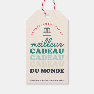 Etiqueta Para Presente Pas le meilleur cadeau du mone