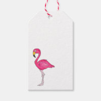 Pássaro Flamingo Quente Rosa de Paraíso Tropical