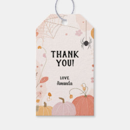 Etiqueta Para Presente Pastel Obrigado Favor de Halloween