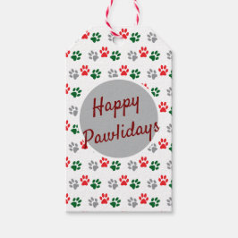 Etiqueta Para Presente Patas de Natal