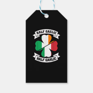 Etiqueta Para Presente Patrício Irlandês de Meia Gaélico de Meia Santo de