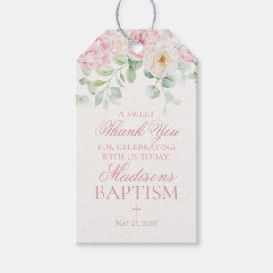 Etiqueta Para Presente Pavimentos De Batismo Botânico, Hipoteca Floral Co