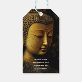 ETIQUETA PARA PRESENTE PAZ RECORDADA | RETRATO DE MEDITAÇÃO