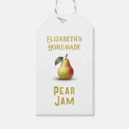 Etiqueta Para Presente Pear Jam