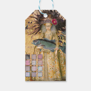 Etiqueta Para Presente Peixes Quimológicos do Renascimento