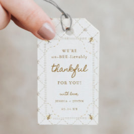 Etiqueta Para Presente Pequena Abelha Não-ABELHA, Viva Favor Agradável