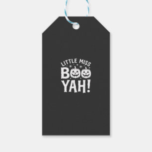 Etiqueta Para Presente Pequena Senhorita Booyah Design de Abóbora de Hall