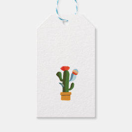Etiqueta Para Presente Pequeno cacto