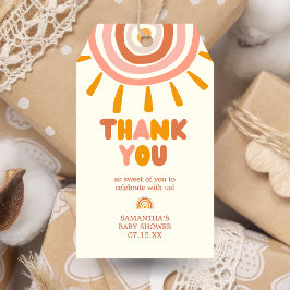 Etiqueta Para Presente Pequeno Raio Sol Boho Sun Favor Tags