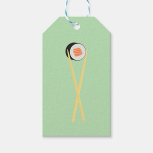 Etiqueta Para Presente Perfeito Sushi I