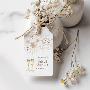 Etiqueta Para Presente Pérolas e Prosecco Bridal