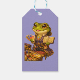Etiqueta Para Presente Personagem Sapo Designer de Reino