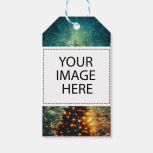 Etiqueta Para Presente Personalizado com Sua Própria Foto & Texto