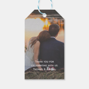 Etiqueta Para Presente Personalizar foto noivado festa de casamento 