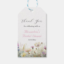 Personalize Flores Silvestres no Chá de Noiva Obri