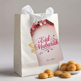Etiqueta Para Presente Personalized Eid Mubarak