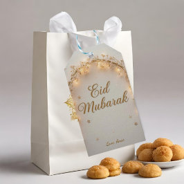 Etiqueta Para Presente Personalized Eid Mubarak