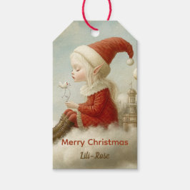 Etiqueta Para Presente Personalized Elf Gift Tags | North Pole Christmas