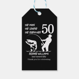 Etiqueta Para Presente Pesca da lenda Roddad 50º Aniversário