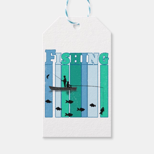 Etiqueta Para Presente Pesca | Os melhores presentes de pesca (Frente)