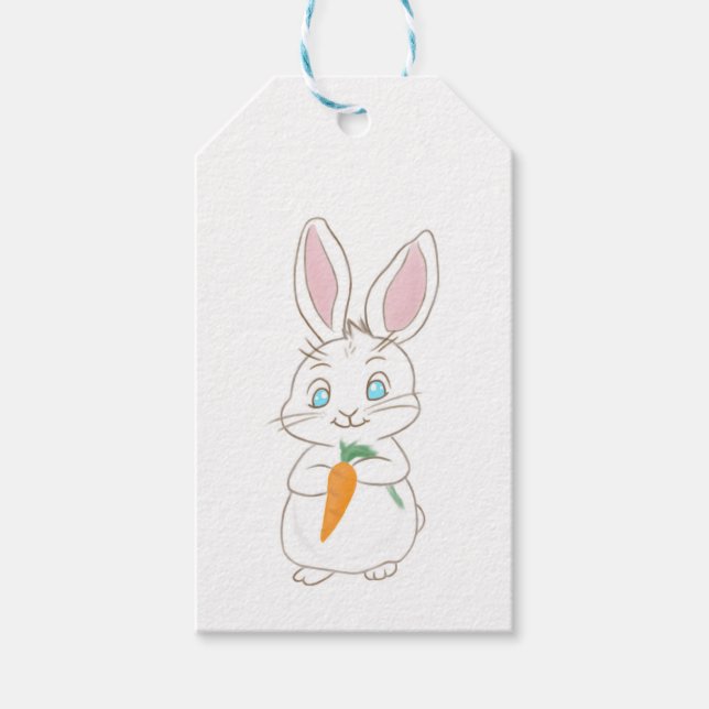Etiqueta Para Presente Peter Cottontail  (Frente)