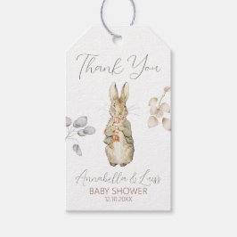 Etiqueta Para Presente Peter o Chá de fraldas de inverno do outono do Coe