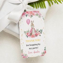 Etiqueta Para Presente Peter Rabbit Obrigado Festa de aniversário De Etiq