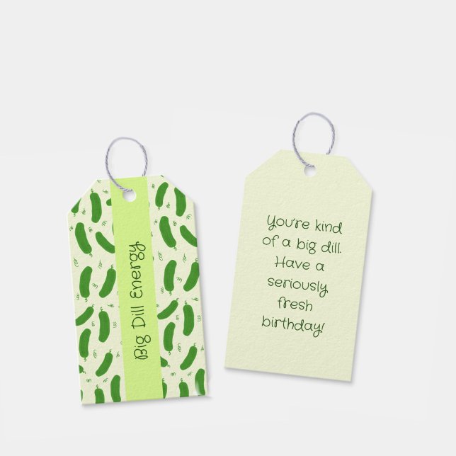 Etiqueta Para Presente Pickle & Fresh Collection (Criador carregado)