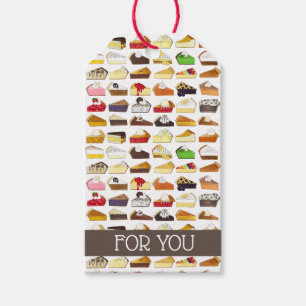 Etiqueta Para Presente Pie Social Pi Day Slices Assar Venda Comida Desser