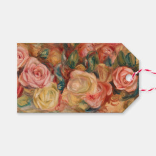 Etiqueta Para Presente Pierre-Auguste Renoir - Rosas
