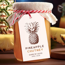 Pineapple chutney homemade