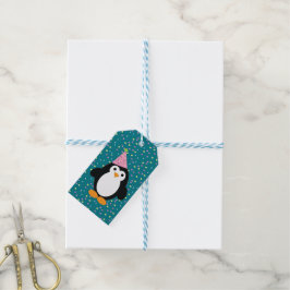 Etiqueta Para Presente Pinguim do Partido Custa