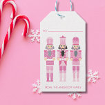 ETIQUETA PARA PRESENTE PINK CHRISTMAS NUTCRACKER GIFT STICKER<br><div class="desc">Coleção de Nozes Rosa</div>