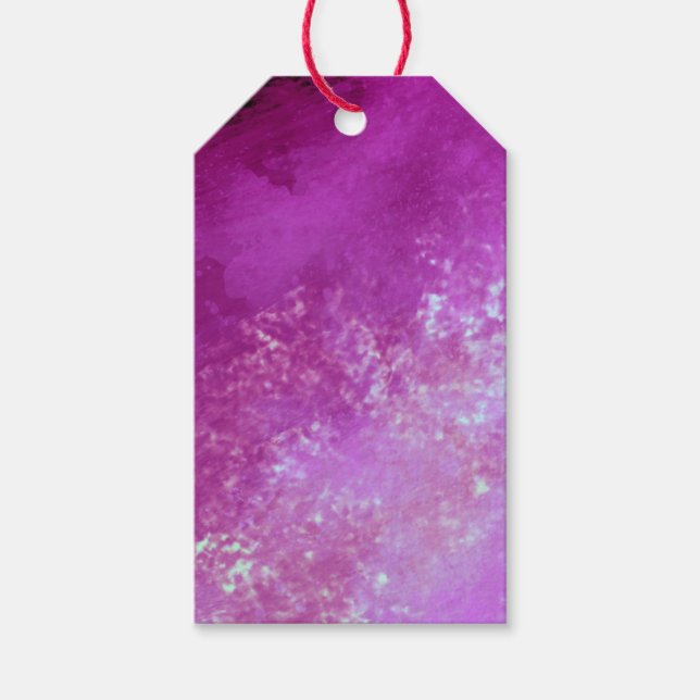 Etiqueta Para Presente Pink Cloud Effect  (Frente)