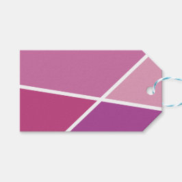 Etiqueta Para Presente Pink JanaiCreates Color Collection Gift Tag