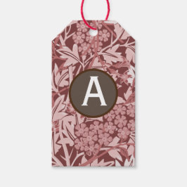 ETIQUETA PARA PRESENTE PINK WILLIAM MORRIS GIFT TAGS PERSONALIZADAS