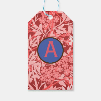 ETIQUETA PARA PRESENTE PINK WILLIAM MORRIS GIFT TAGS PERSONALIZADAS