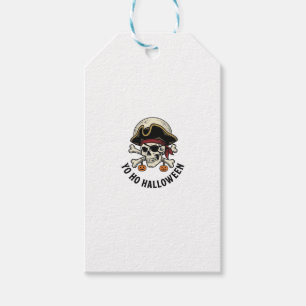 Etiqueta Para Presente Pirata Caveira Halloween Gravura Vintage Camisa Br