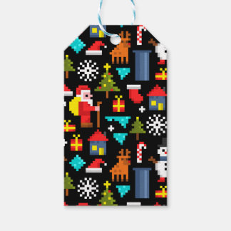Etiqueta Para Presente Pixel Natal