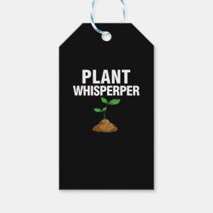 Etiqueta Para Presente Planta Suspiradora, Engraçado Jardinagem Hobby