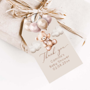 Etiqueta Para Presente Podemos Andar De Espera Com Chá de fraldas De Balõ