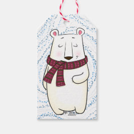 Etiqueta Para Presente Polar Bear Gift Tag