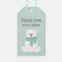 Polar Bear Winter Onederland Obrigado