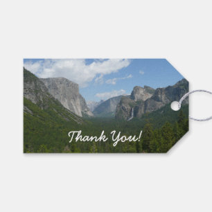 Etiqueta Para Presente Ponto de Inspiração no Parque Nacional de Yosemite
