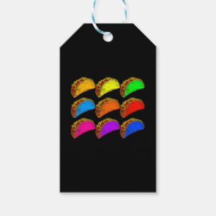 Etiqueta Para Presente Pop Art Taco