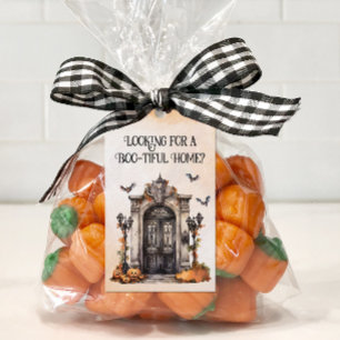 Etiqueta Para Presente Pop de Halloween personalizado por