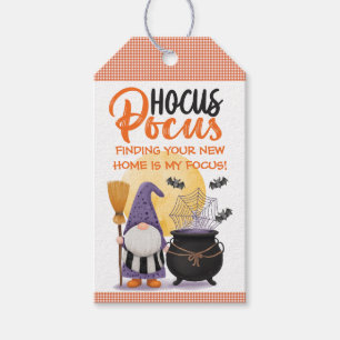 Etiqueta Para Presente Pop do Dia das Bruxas Whimsso Por