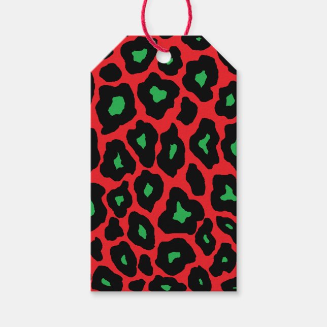 Etiqueta Para Presente Pop Lepard (Frente)